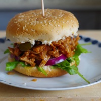 Pulled Jackfruit Burger - meine vegane Alternative